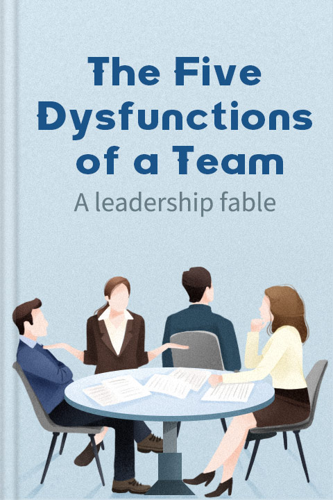 The Five Dysfunctions of a Team audiobook cover